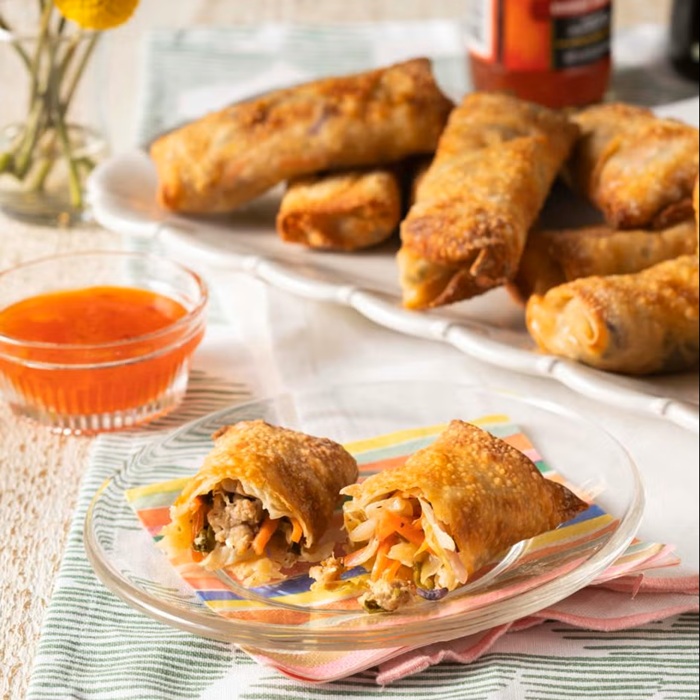 Vegetable Spring Rolls (6) — Panda Cook Orpington