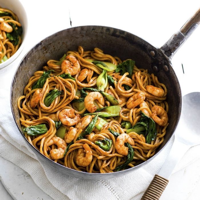 King Prawn with Ginger & Spring Onions — Panda Cook Orpington