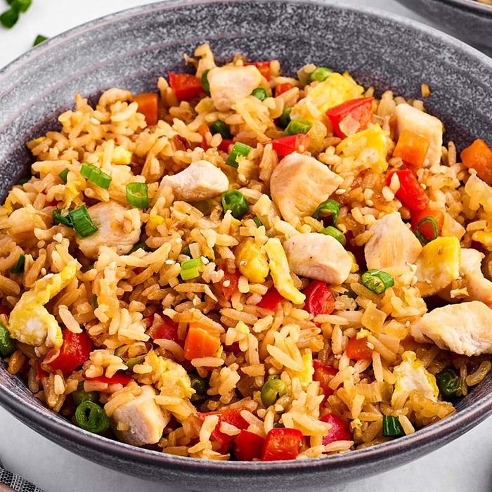 Egg Fried Rice — Panda Cook Orpington