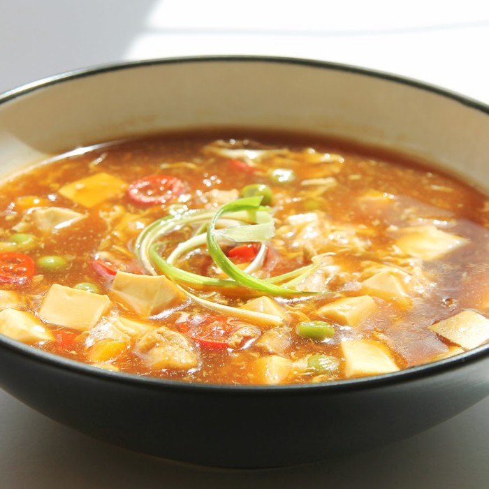 Meat & Veg Hot & Sour Soup — Panda Cook Orpington